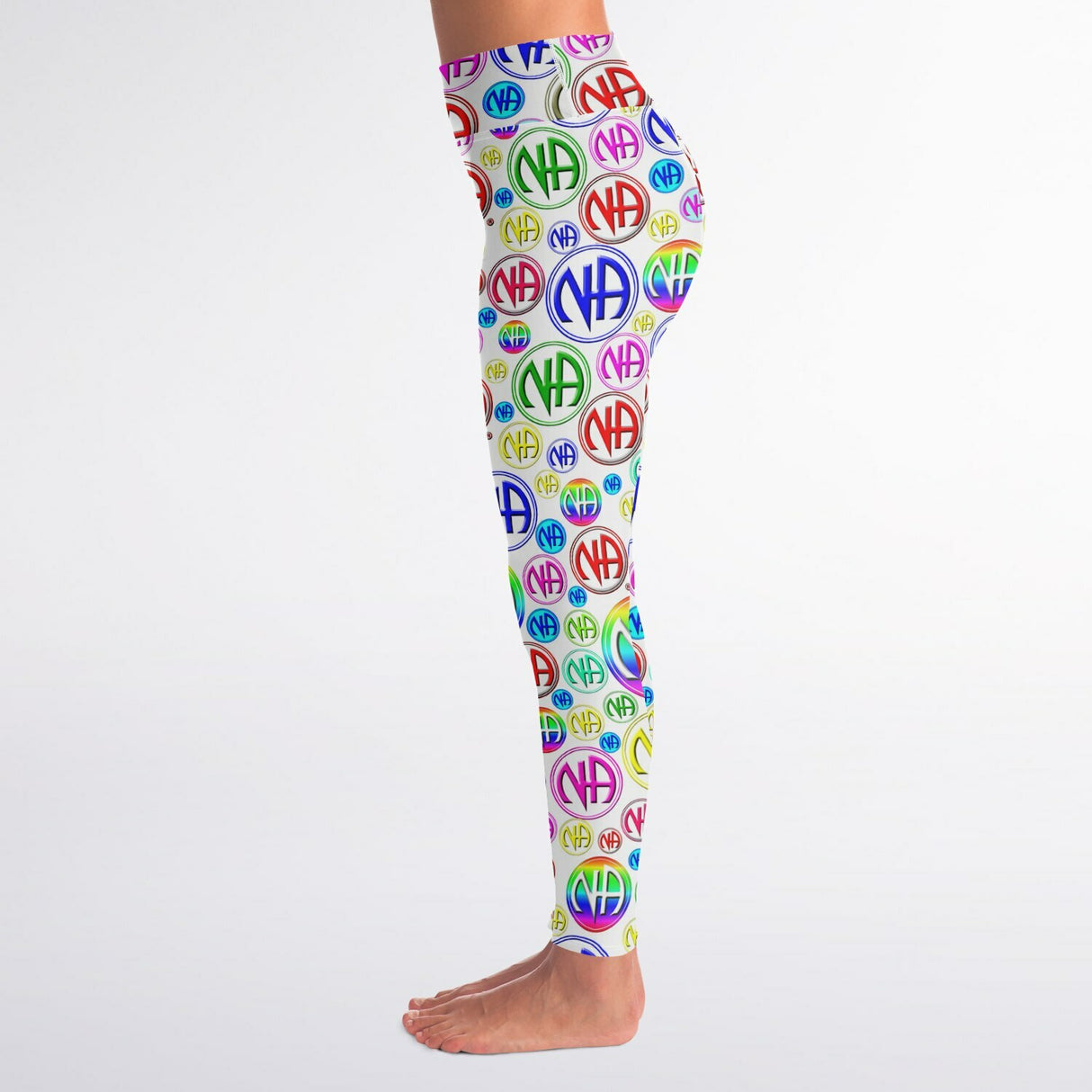 NA Symbols Yoga Leggings - AOP