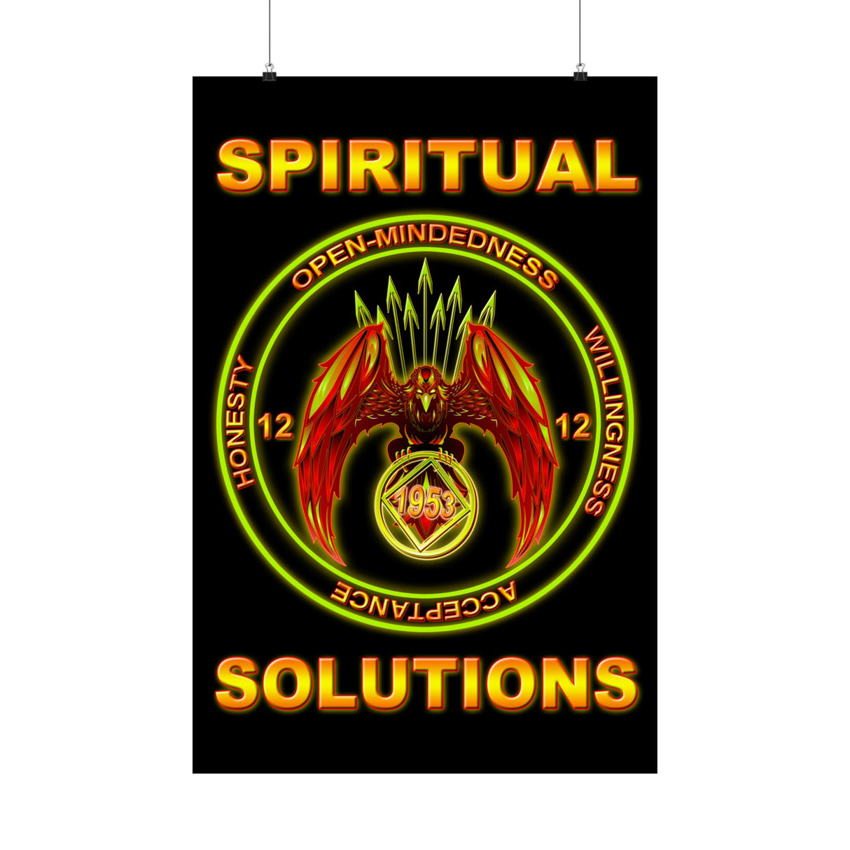 Spiritual Solutions Vertical Posters