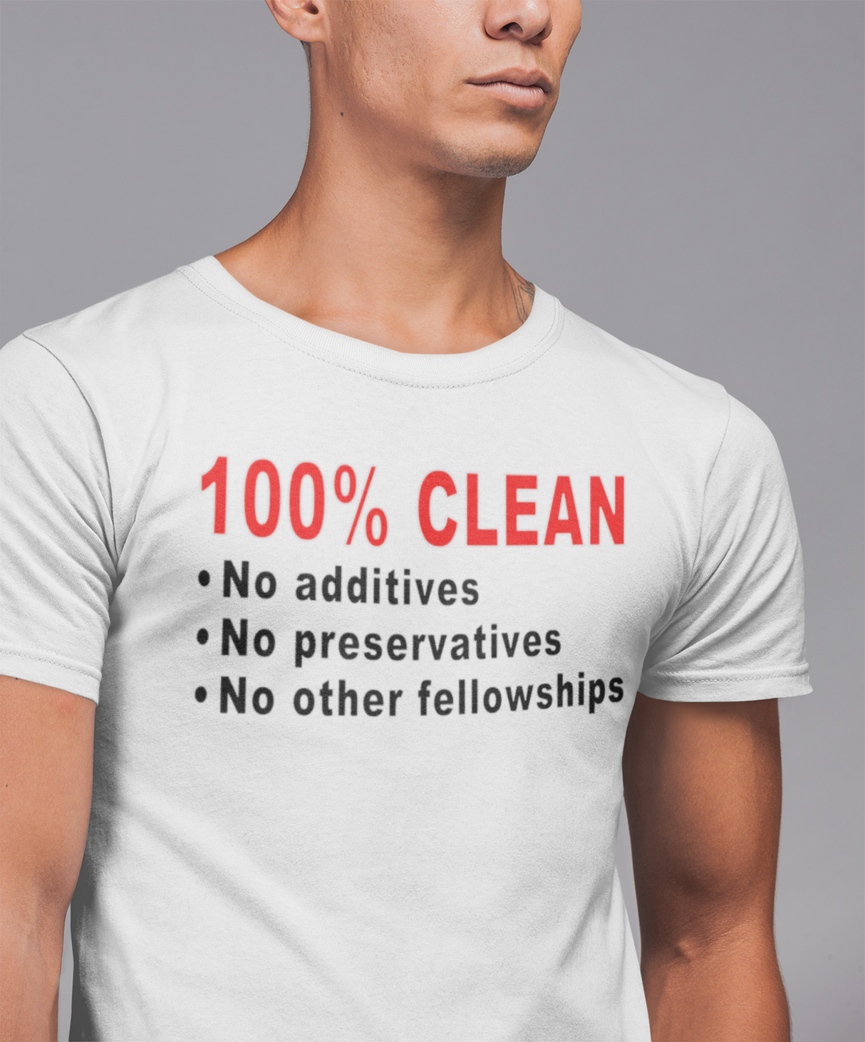 100% Clean V.2 dtg Tee