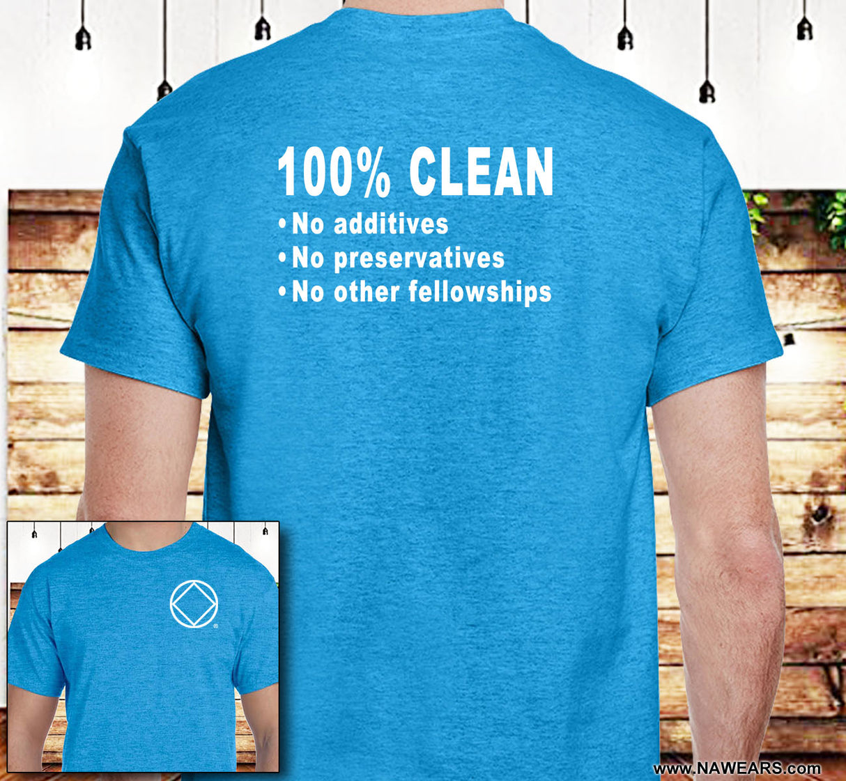 100% Clean V.2 SS Tee