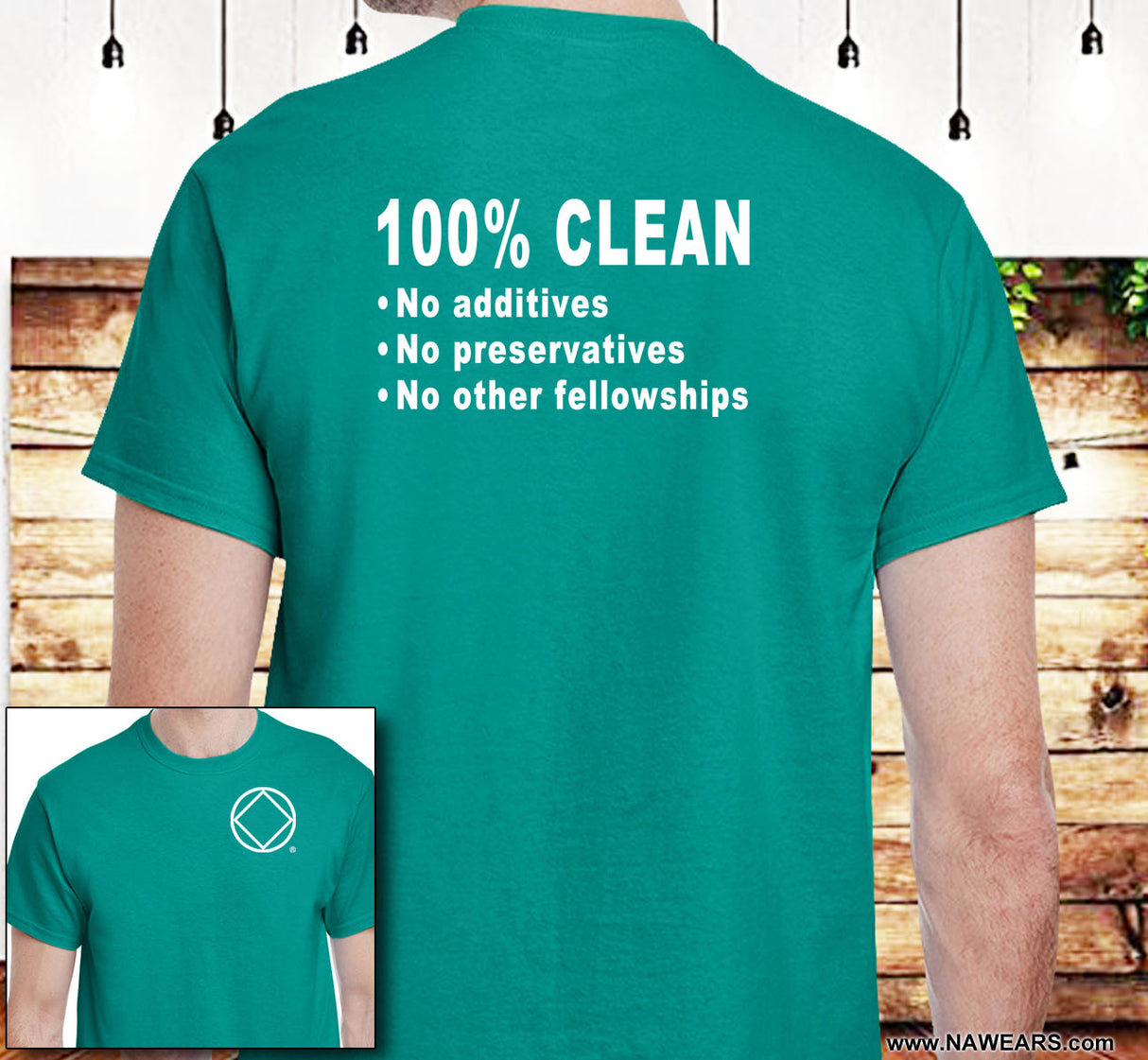 100% Clean V.2 SS Tee