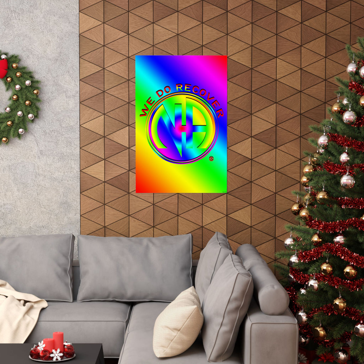 Rainbow NA Symbol 2025 Vertical Posters