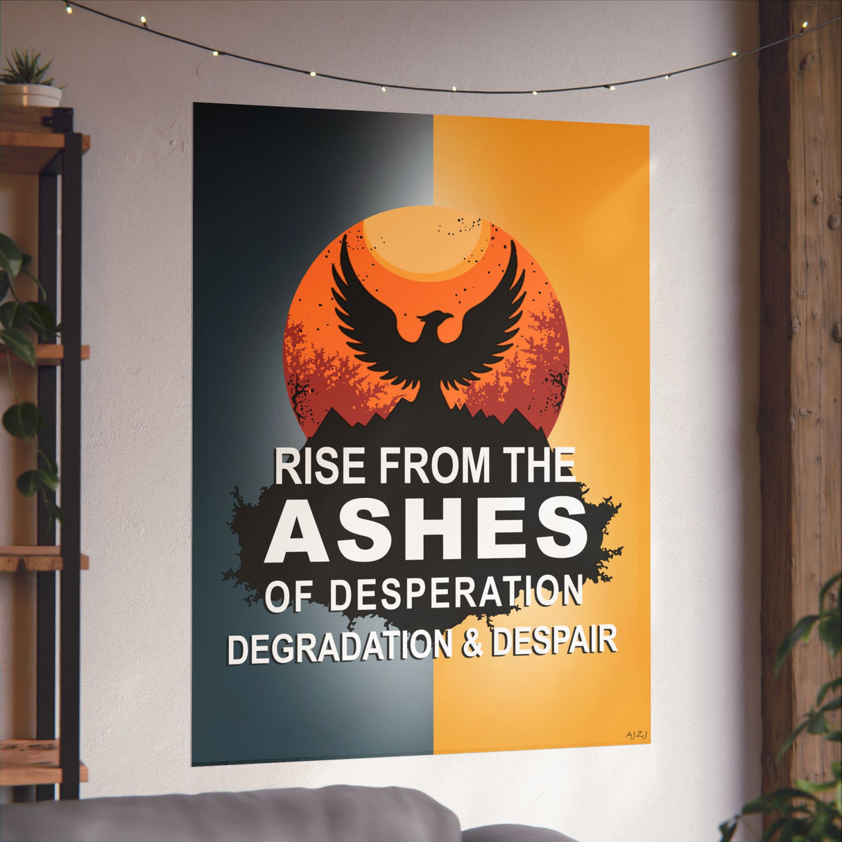 Rise Above V.1 Vertical Posters
