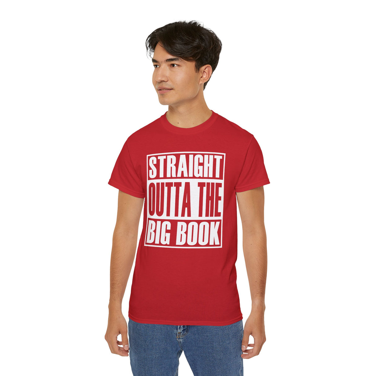 Straight Outta The Big Book AA dtg Tee