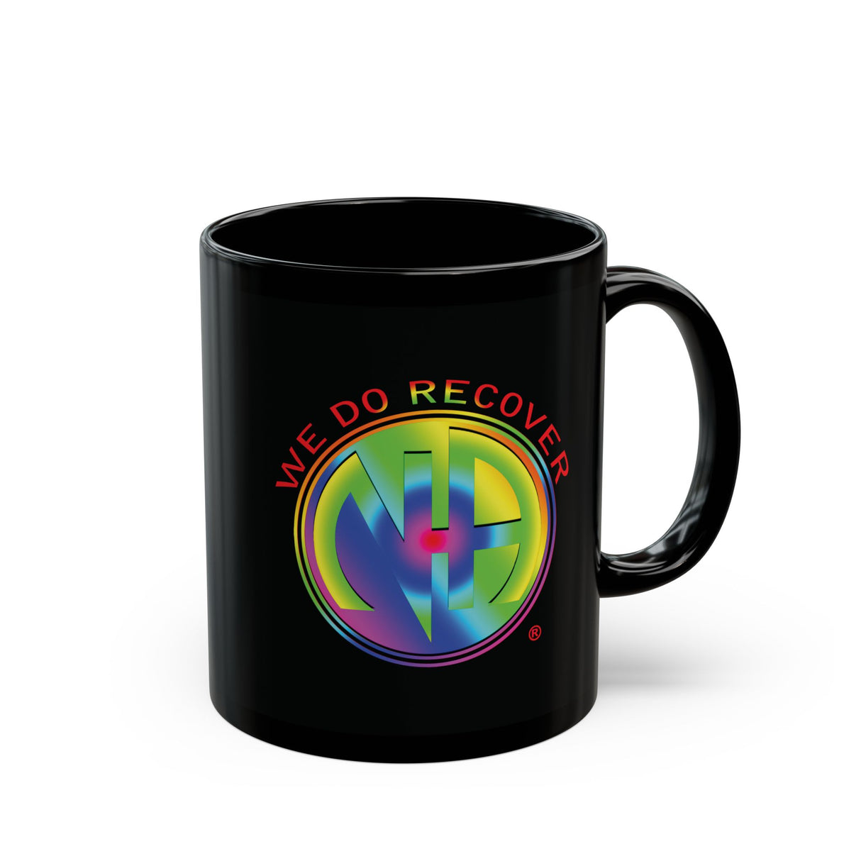 Rainbow NA Symbol V.2 11/15oz Black Mug
