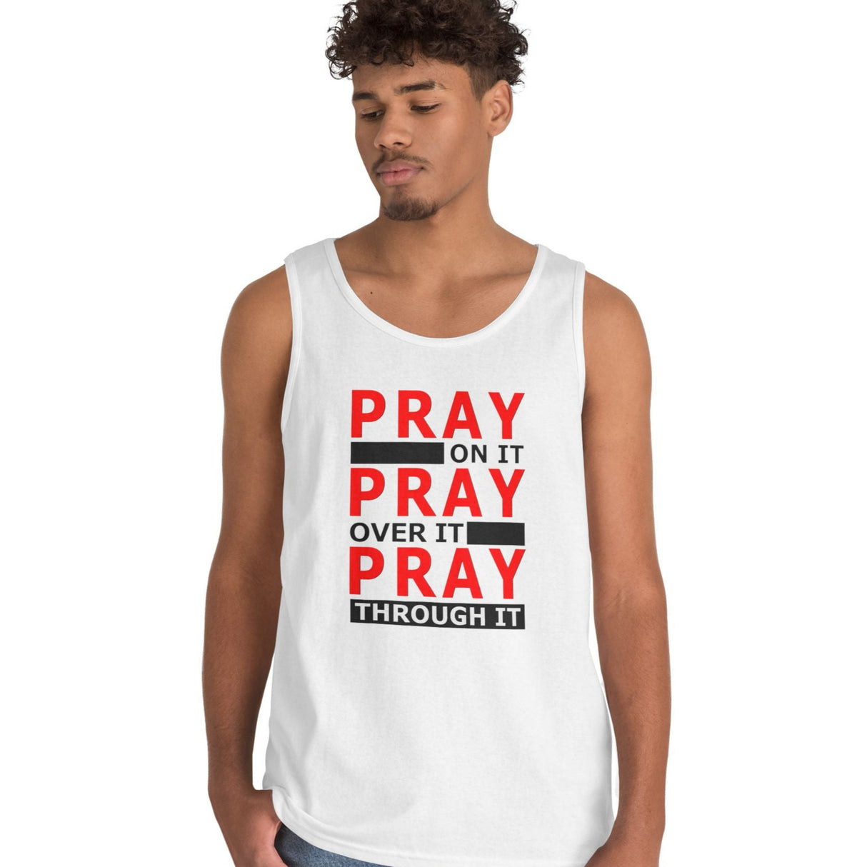 Pray Through It dtg Tank Top