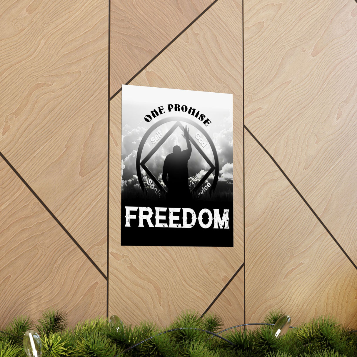 Blessded With Freedom Vertical Posters