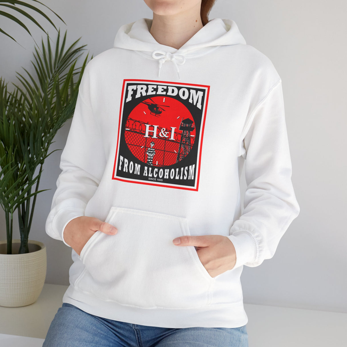 H&I Freedom From Alcoholism dtg Hoodie