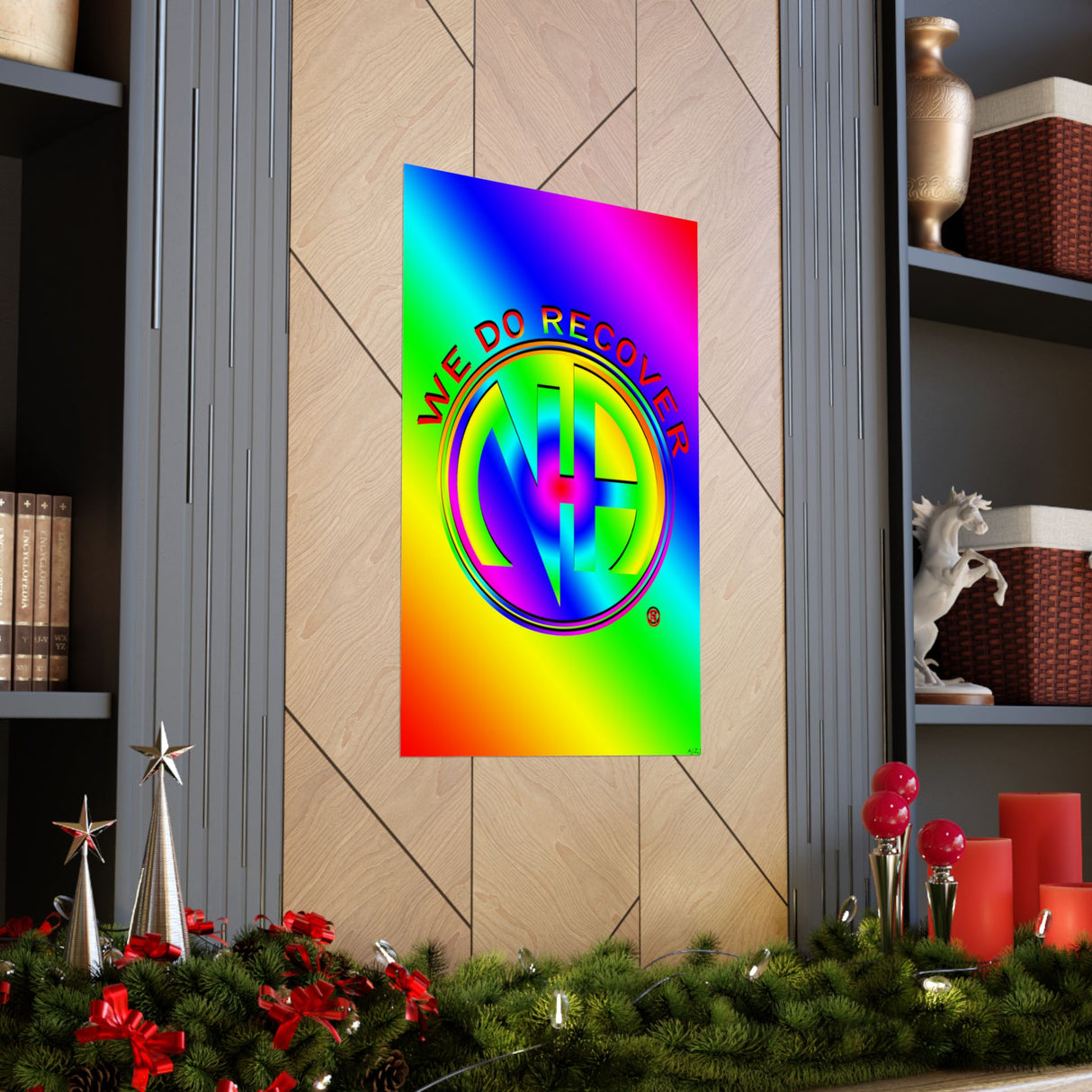 Rainbow NA Symbol 2025 Vertical Posters