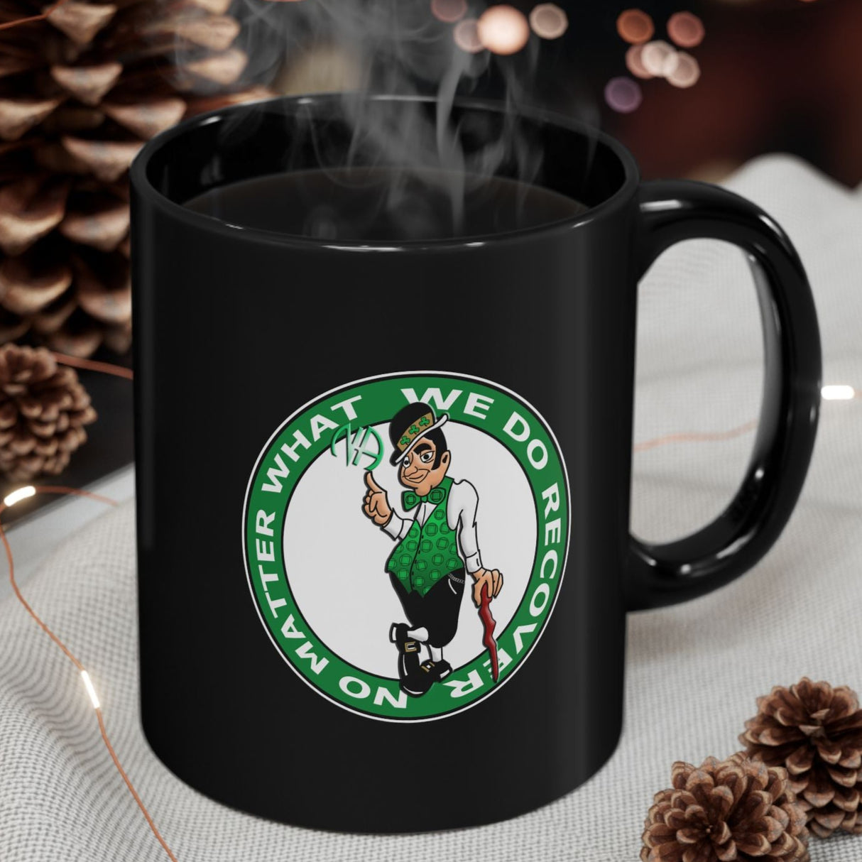 Boston NA Strong 11/15oz Black Mug