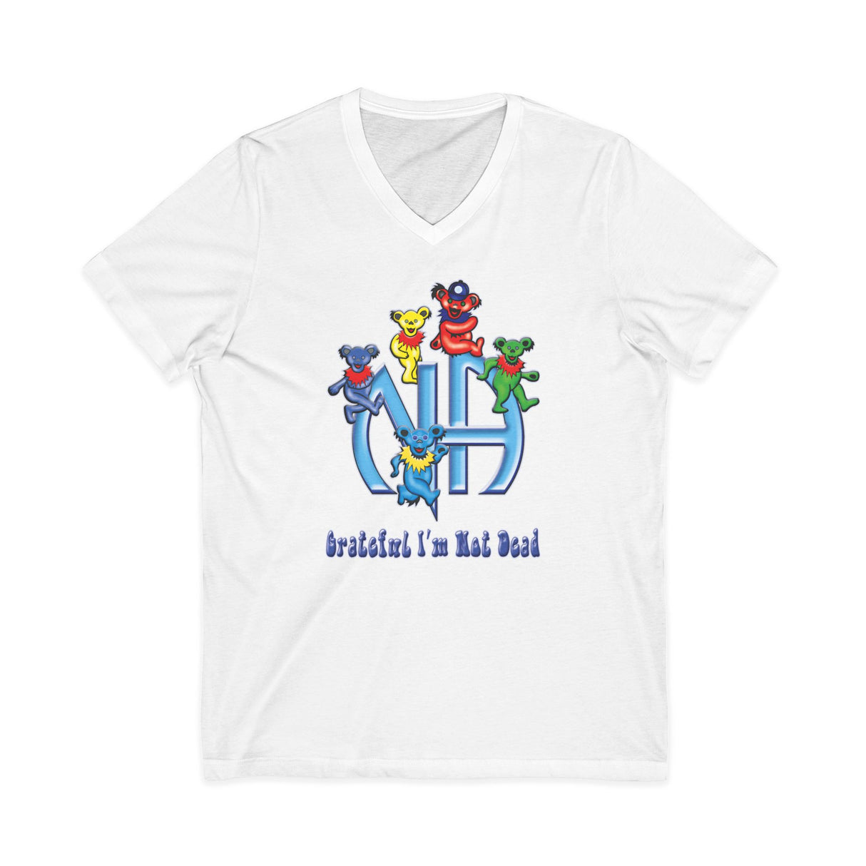 Grateful I'm Not Dead V-Neck Tee