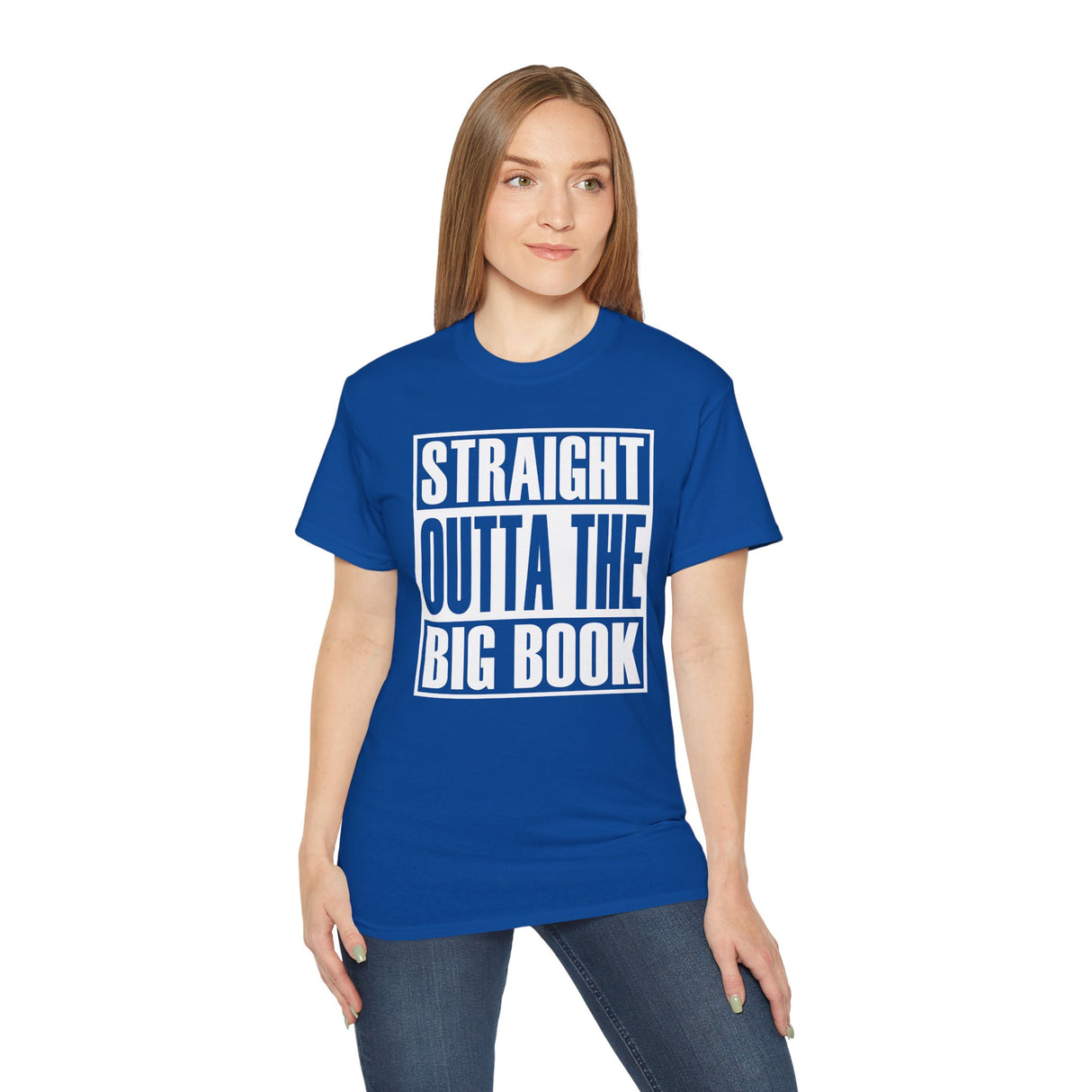 Straight Outta The Big Book AA dtg Tee