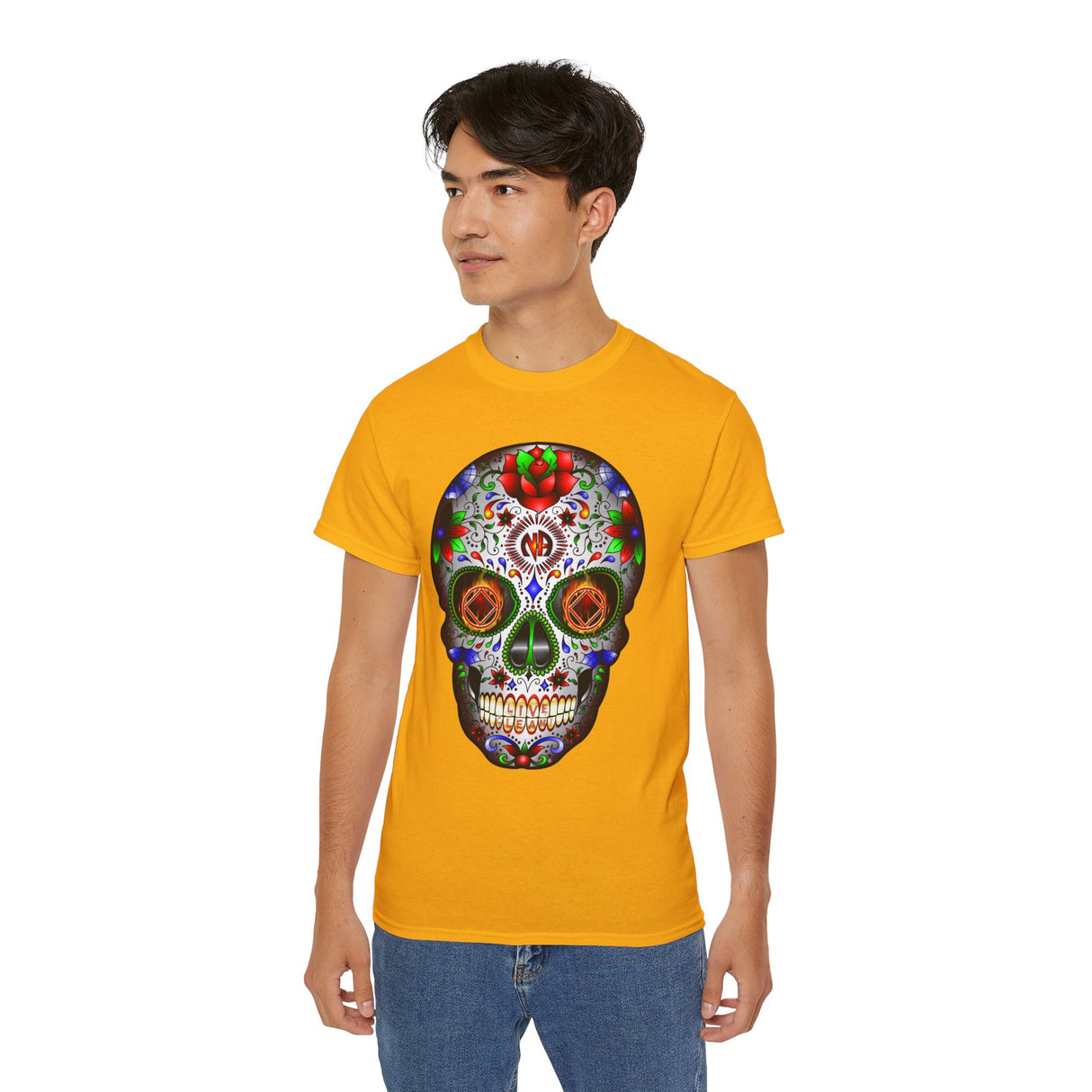 NA Sugar Skull dtg Tee