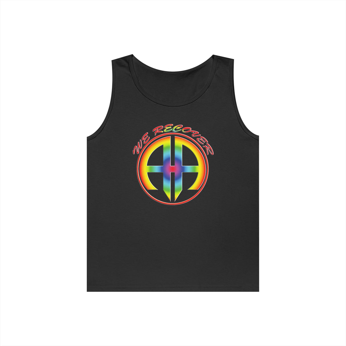 AA We Recover Rainbow dtg Tank Top