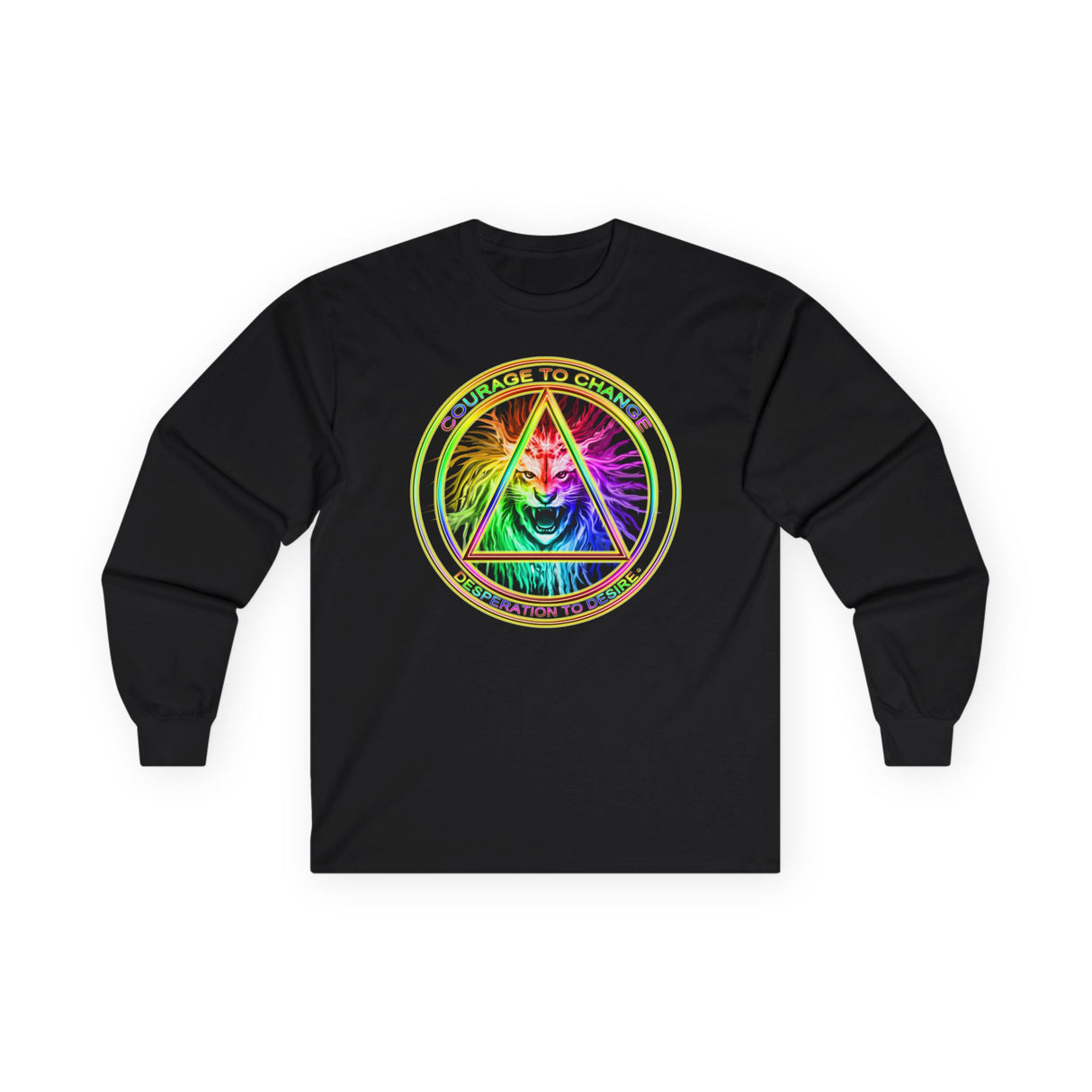 AA - Courage To Change Long Sleeve dtg Tee