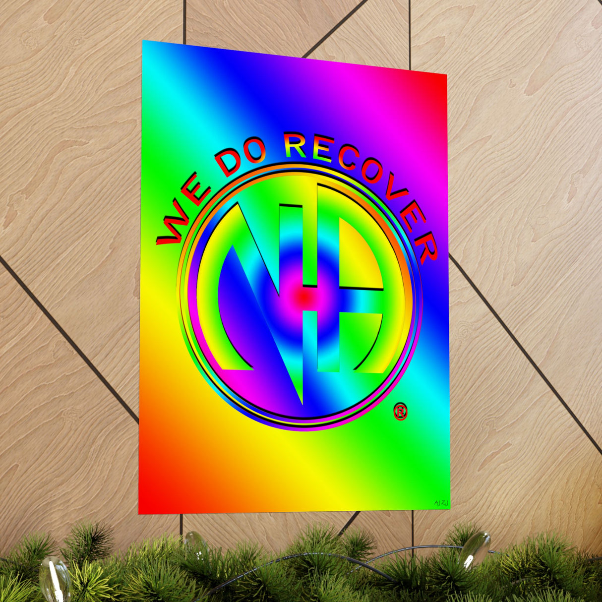 Rainbow NA Symbol 2025 Vertical Posters
