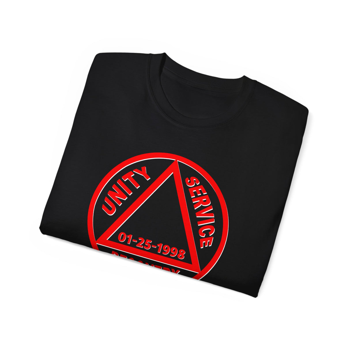 Customized AA Symbol Sober Time Tee