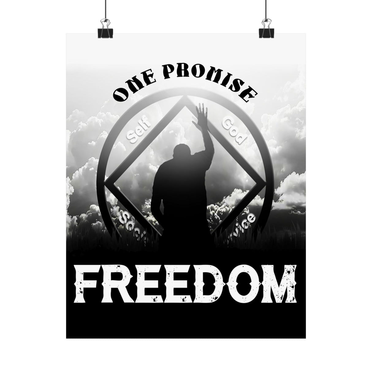 Blessded With Freedom Vertical Posters