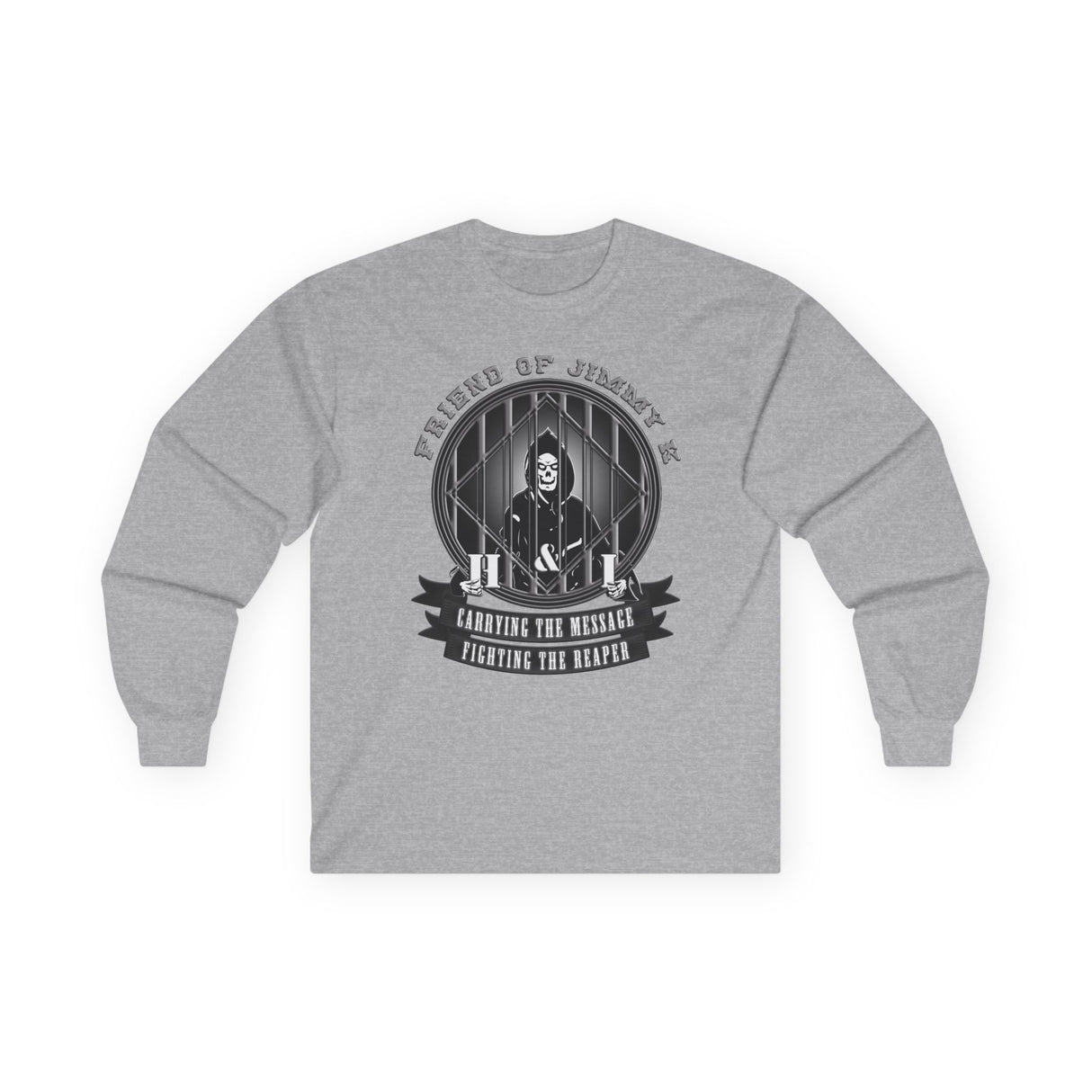 Fighting The Reaper Long Sleeve dtg Tee