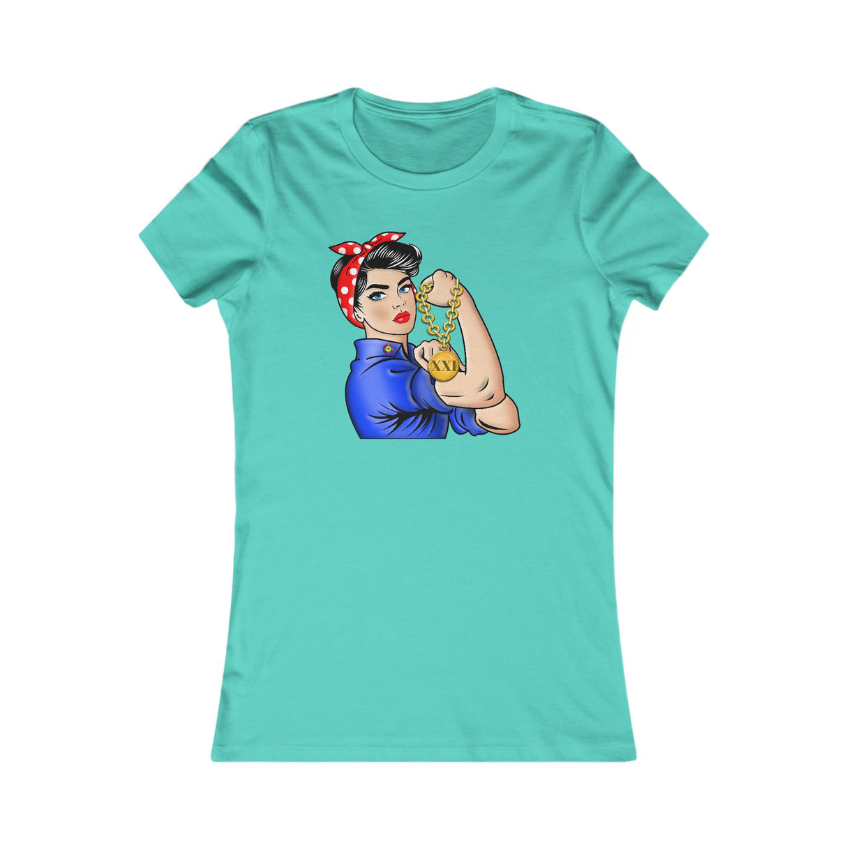Customized Women's Rosie The Riveter Tee