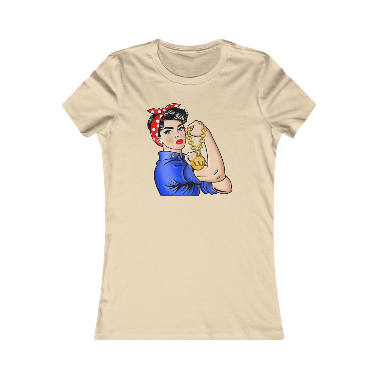 Customized Women's Rosie The Riveter Tee