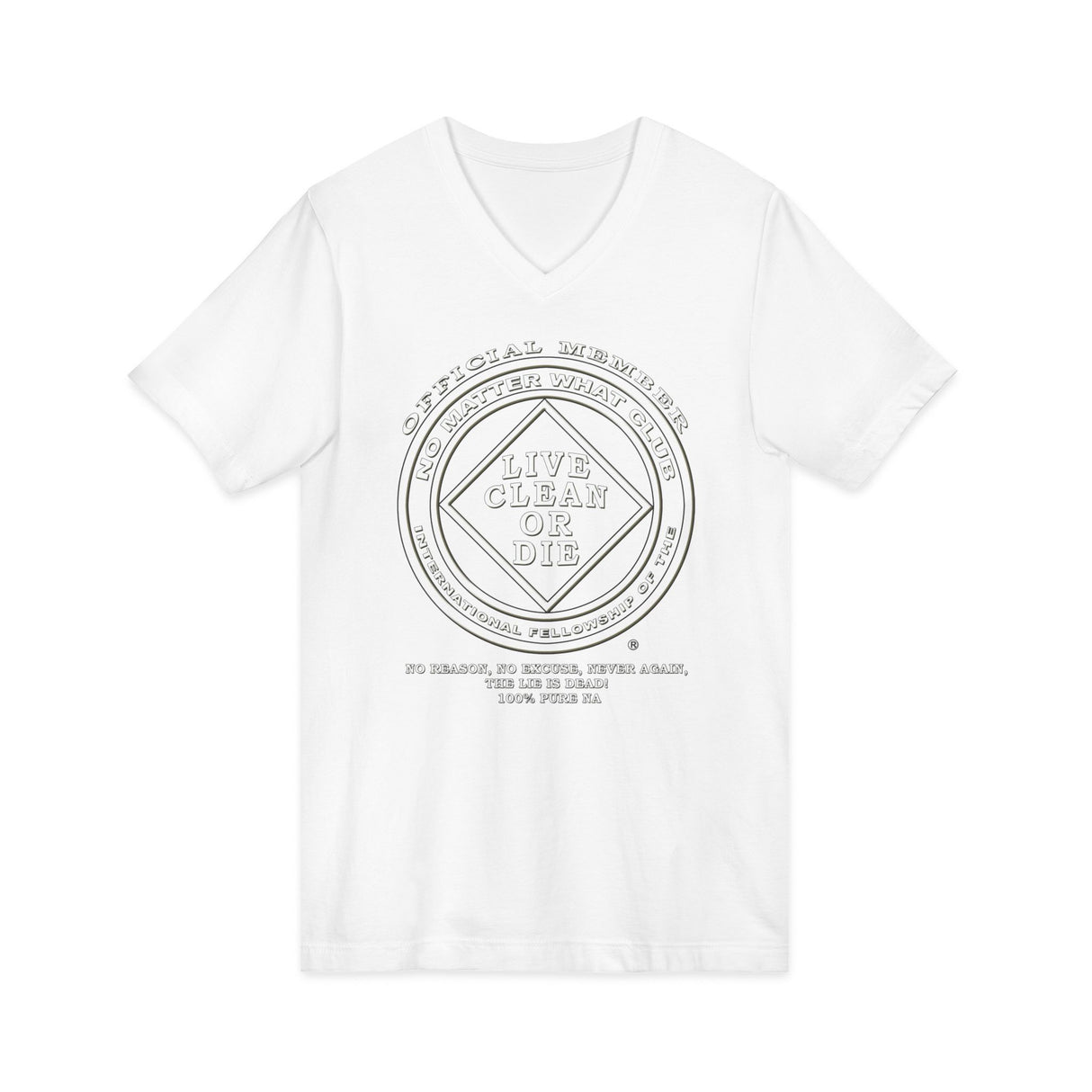 No Matter What Club dtg V-Neck Tee