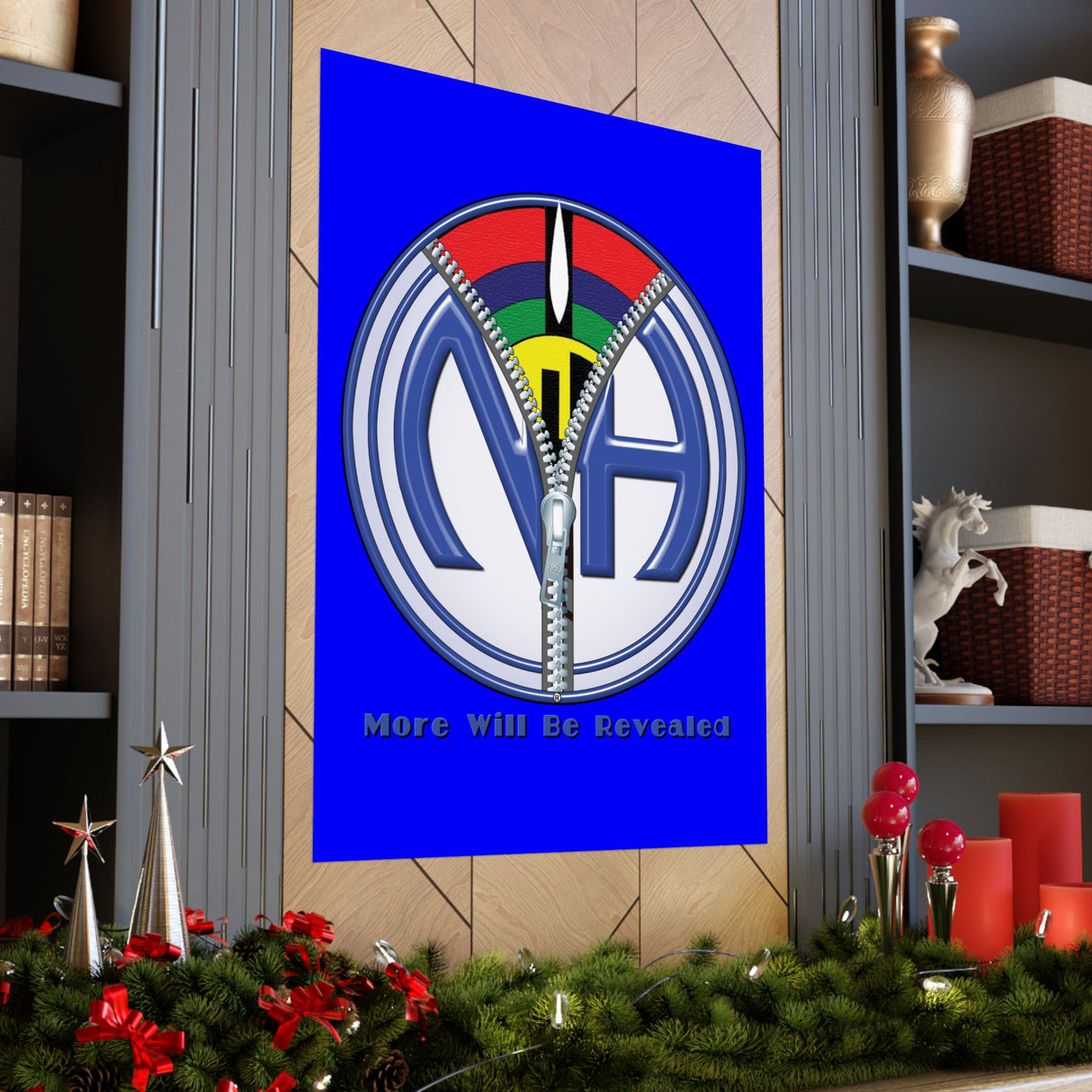 NA More Will Be Revealed Vertical Posters - Narcotics Anonymous Art - NA Poster