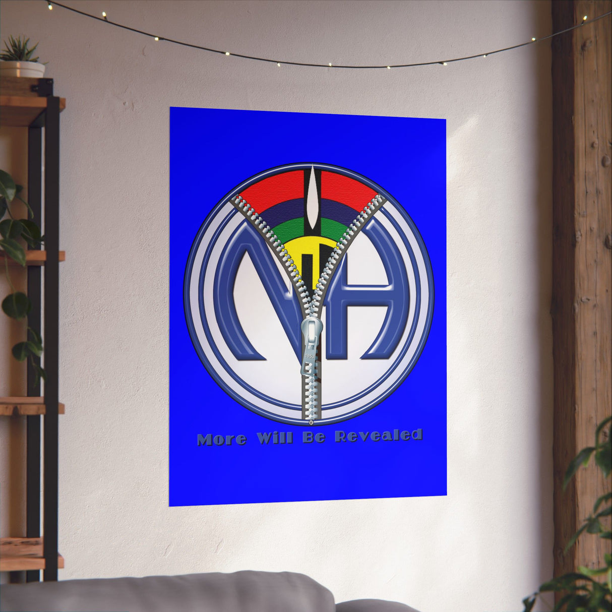 NA More Will Be Revealed Vertical Posters - Narcotics Anonymous Art - NA Poster