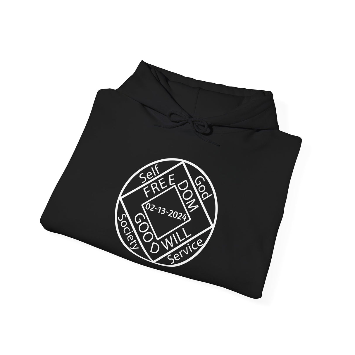 Custom NA Medallion Clean Date Hoodie