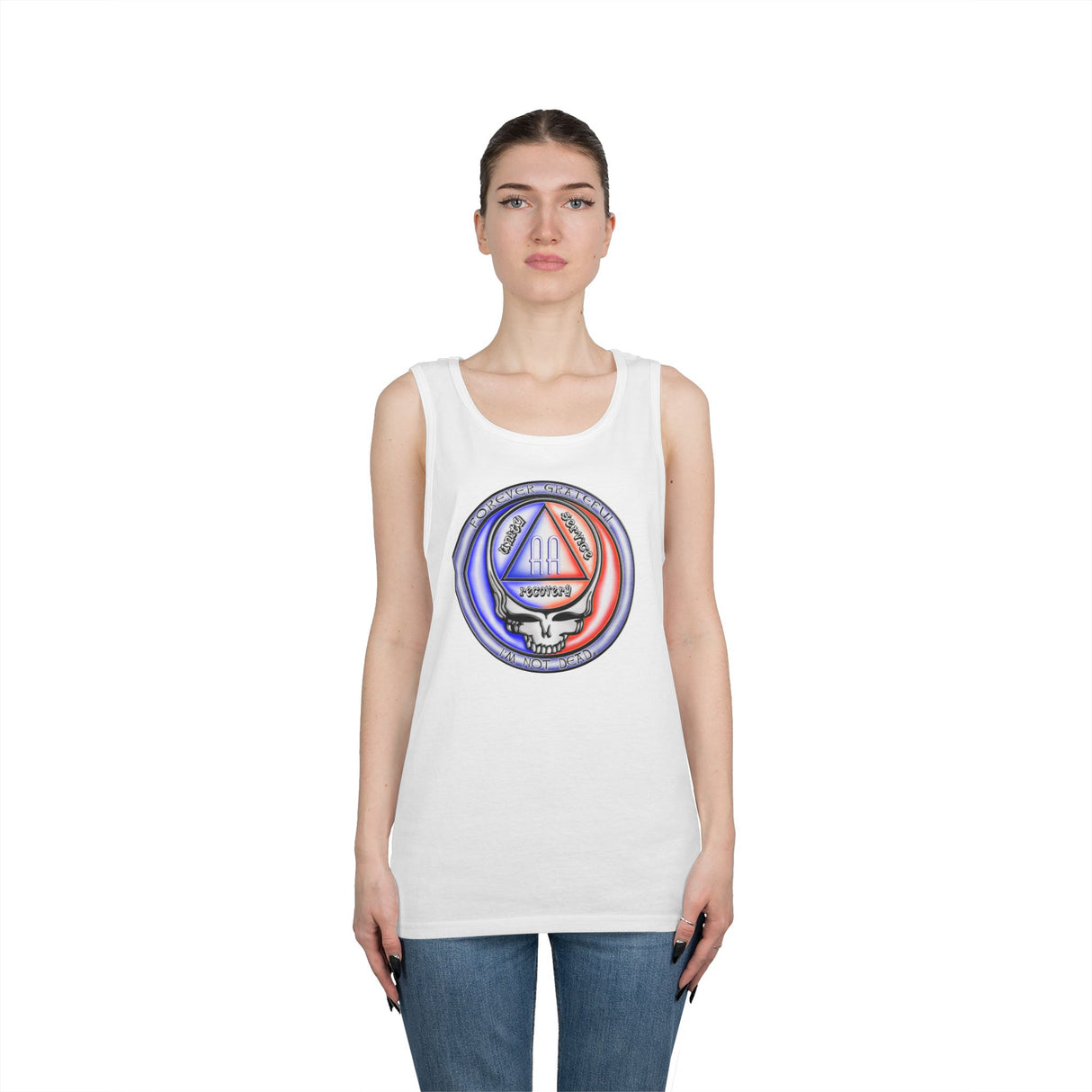 AA Forever Grateful dtg Tank Top