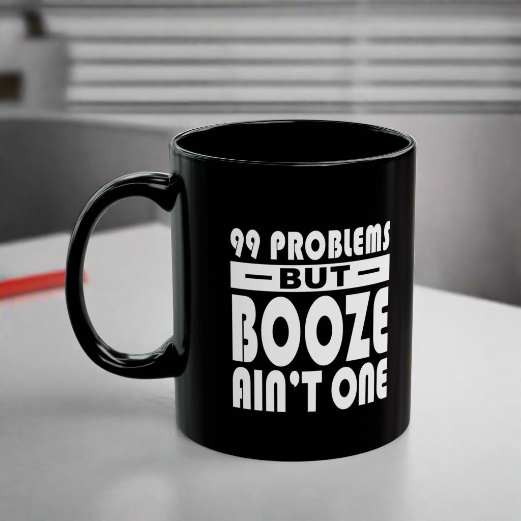 AA 99 Problems 11oz Black Mug