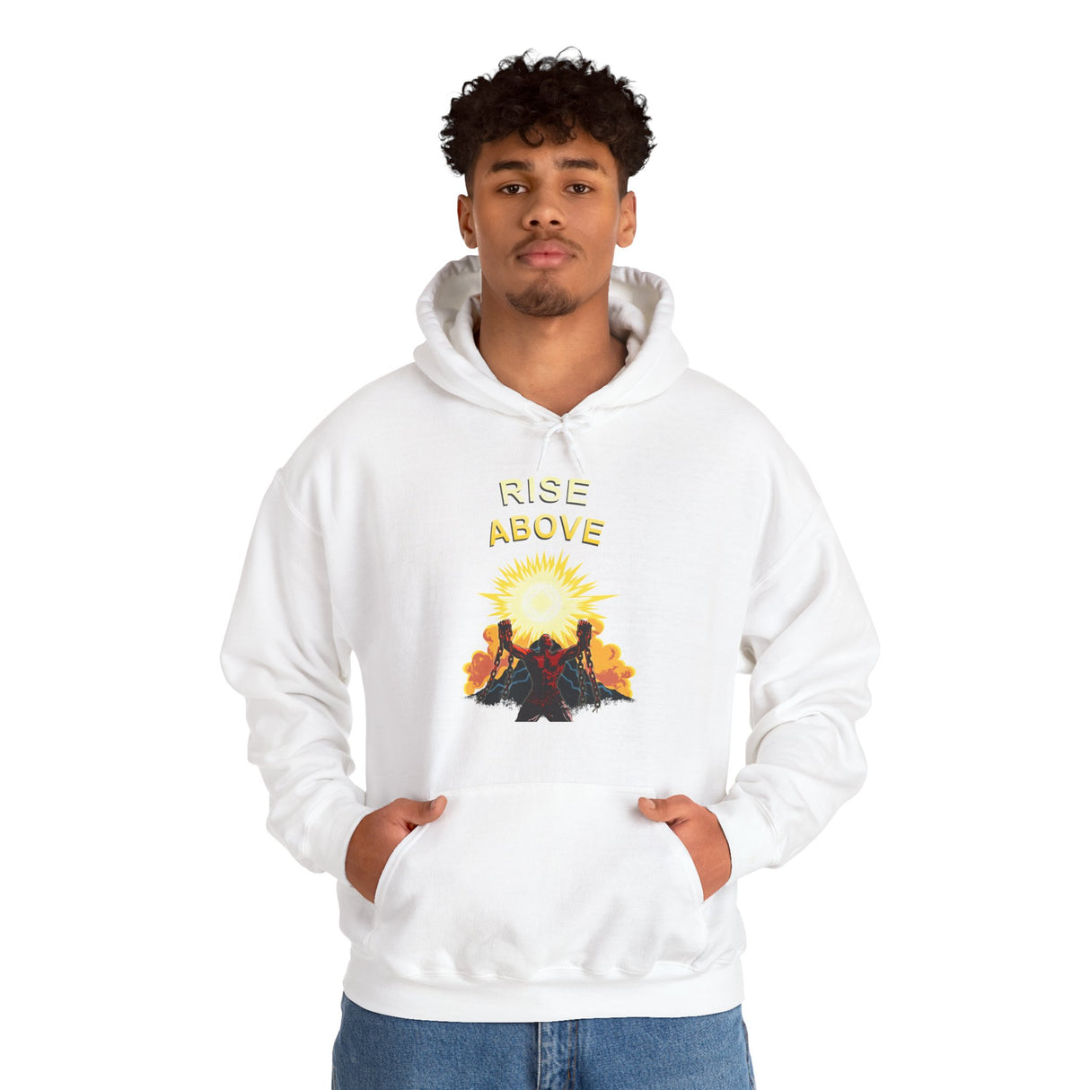 Rise Above V.2 dtg Hoodie