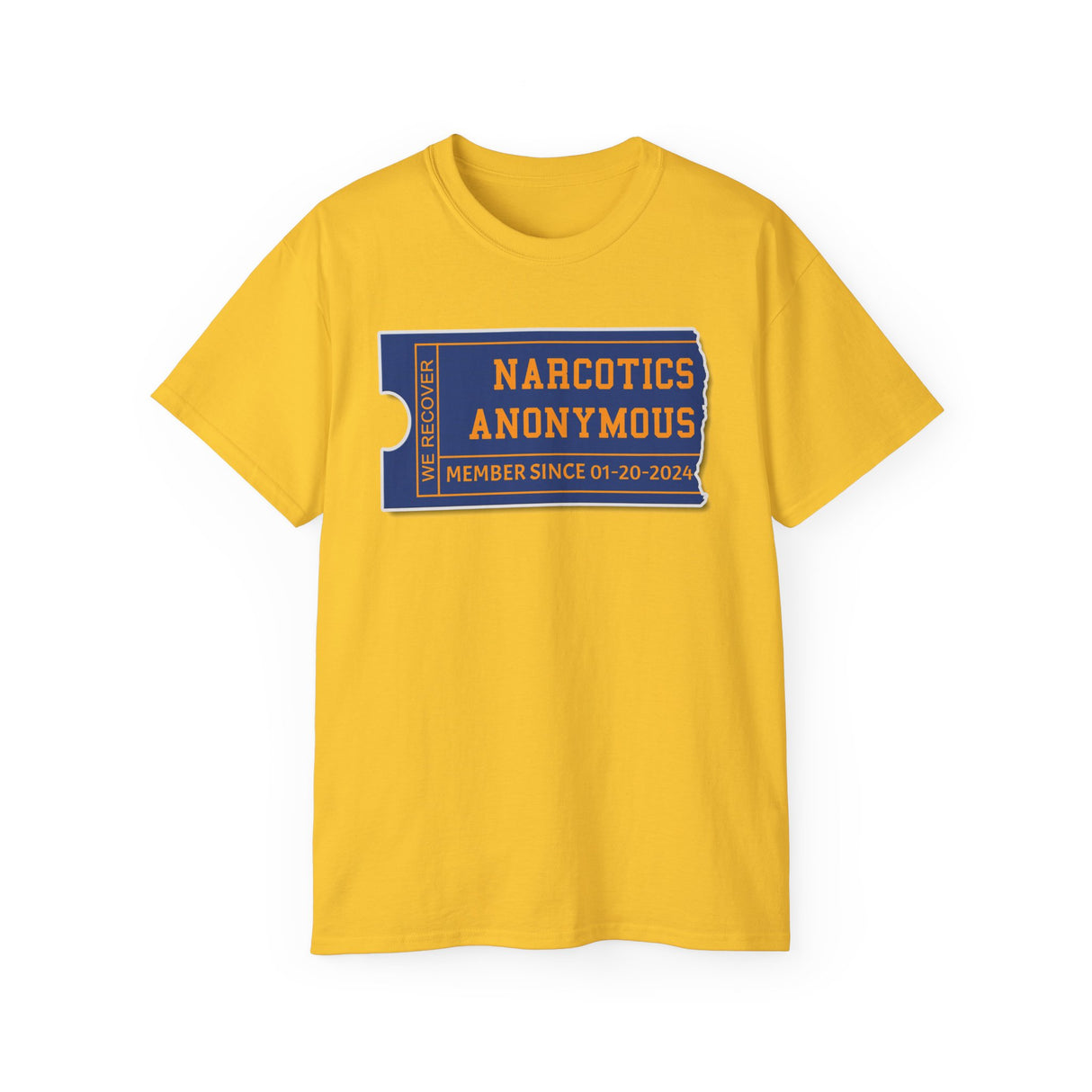 Custom NA Membership Ticket Tee