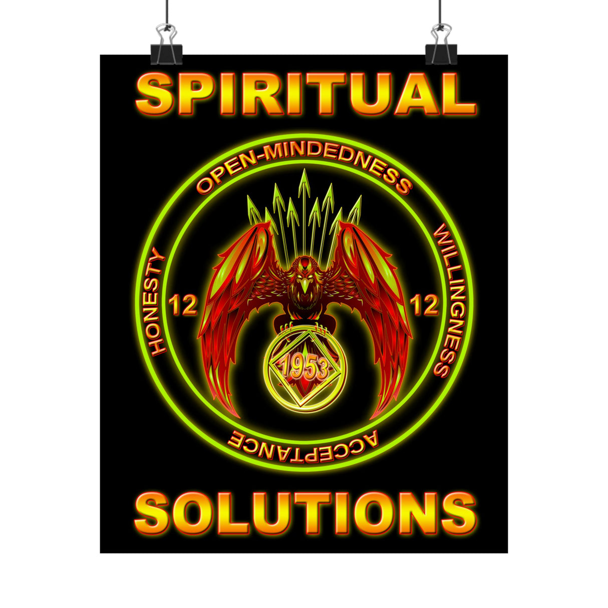 Spiritual Solutions Vertical Posters