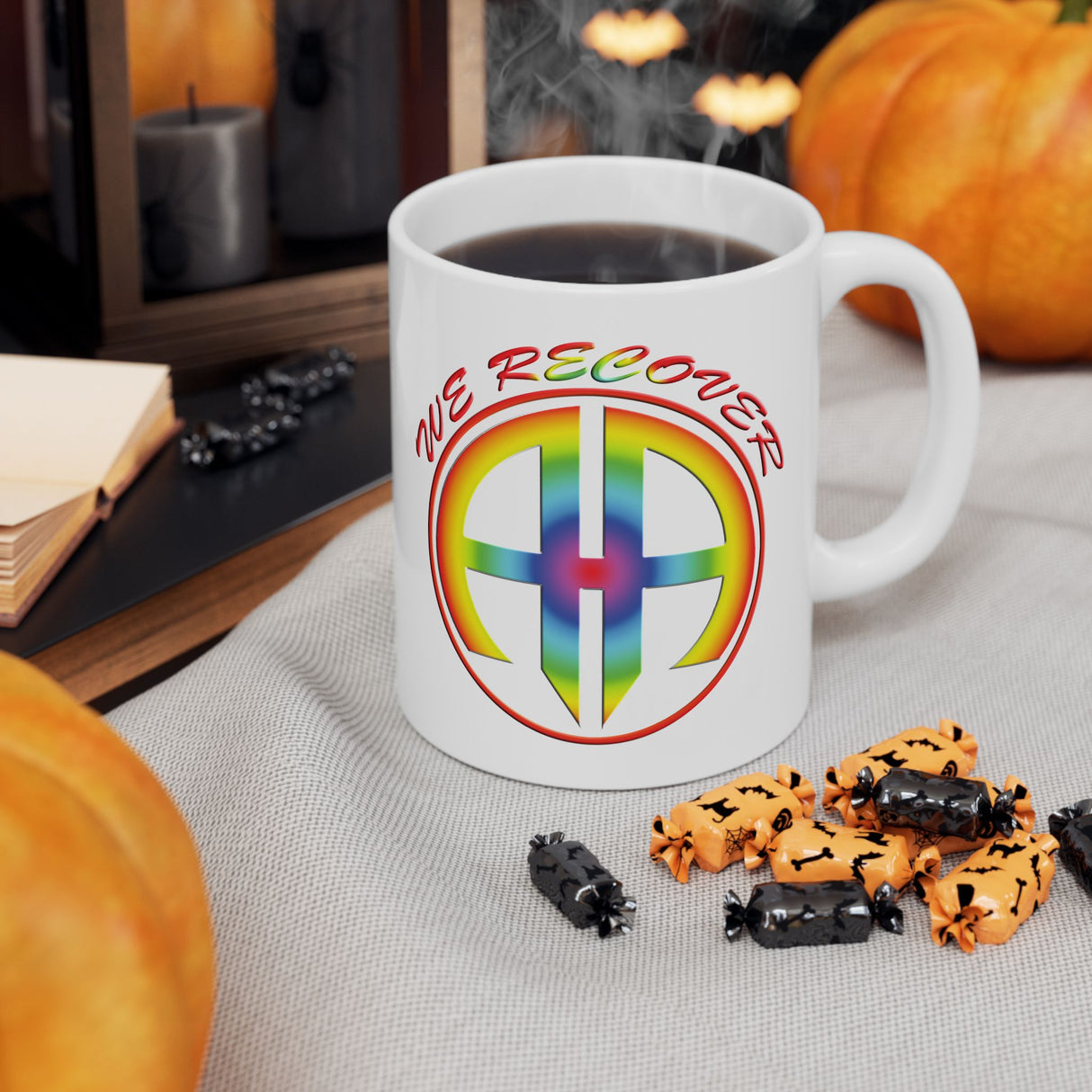 AA We Recover Rainbow 11oz Ceramic Mug