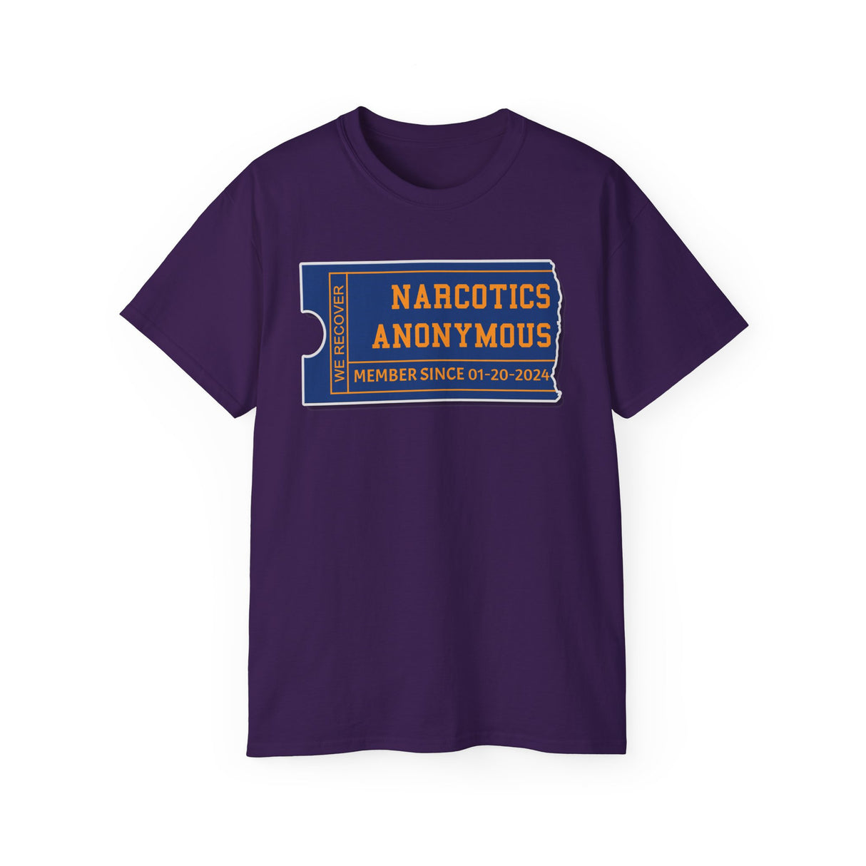 Custom NA Membership Ticket Tee