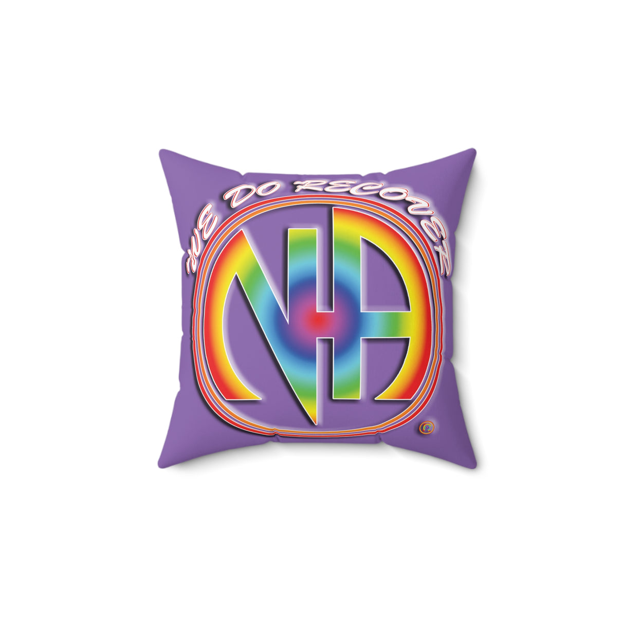 We Recover Rainbow Pillow