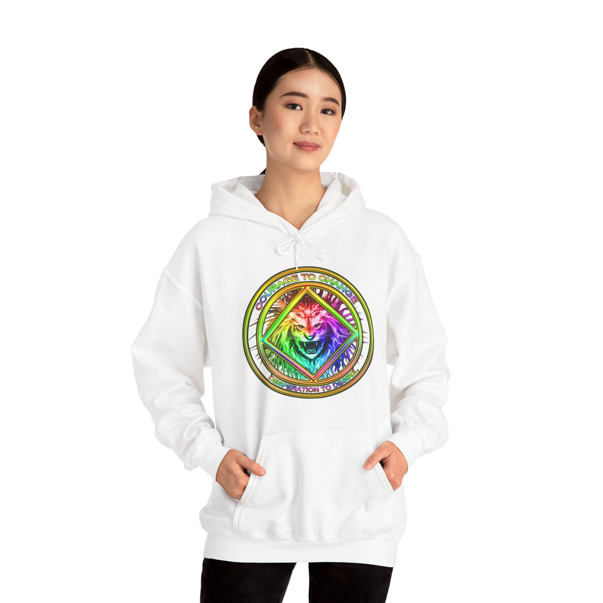 Courage To Change dtg Hoodie