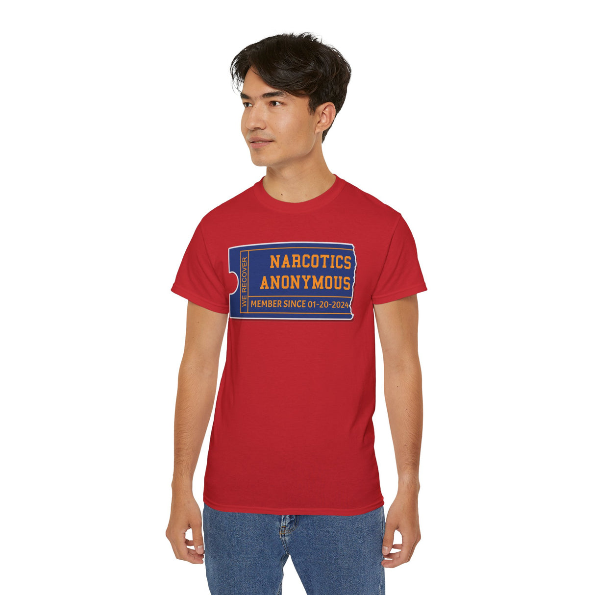 Custom NA Membership Ticket Tee