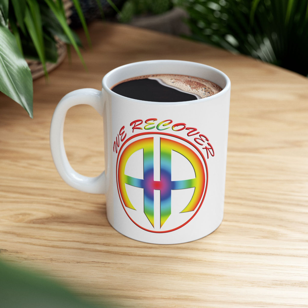 AA We Recover Rainbow 11oz Ceramic Mug