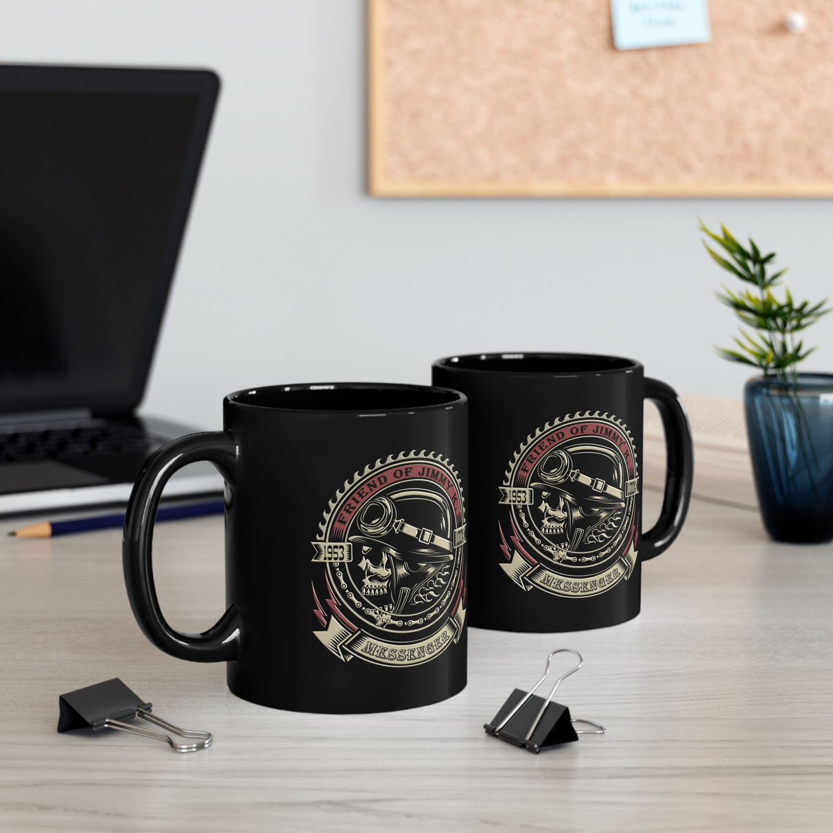 Jimmy K 1953 Messenger 11/15oz NA Ceramic Mug