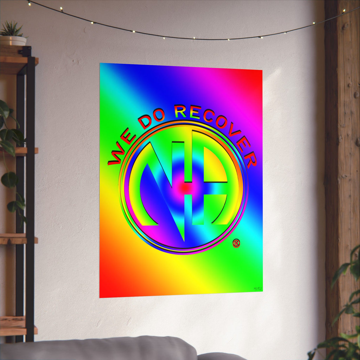 Rainbow NA Symbol 2025 Vertical Posters
