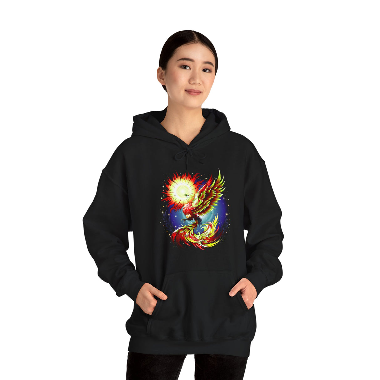 Phoenix Rising V.2 dtg Hoodie