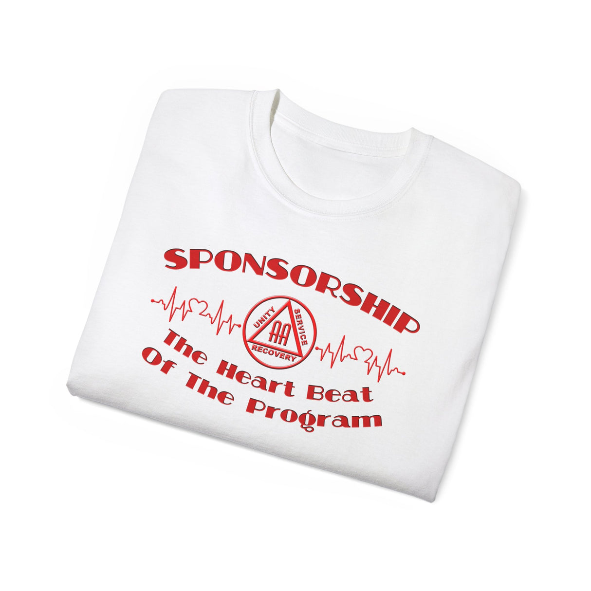 Sponsorship The Heart Beat AA dtg Tee