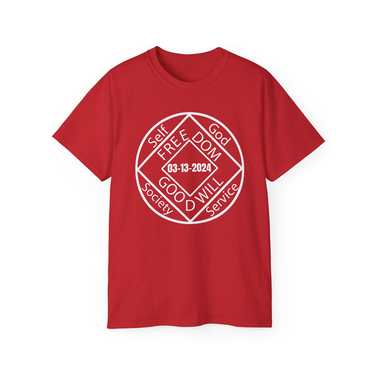 Custom Two-Sided NA Medallion dtg Tee