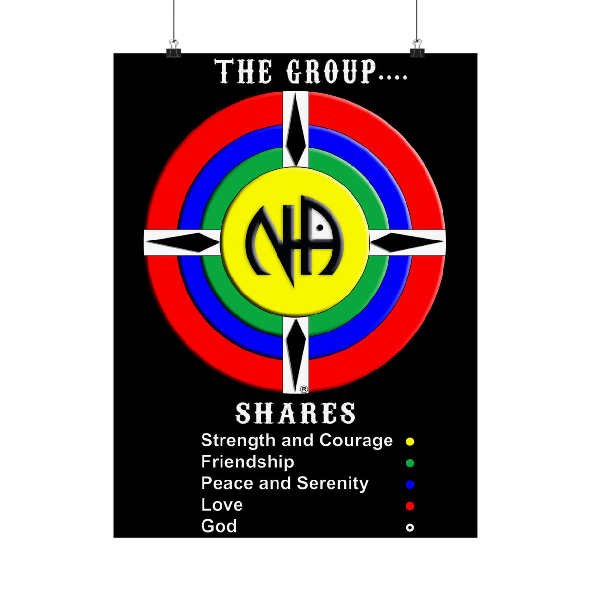The Group Shares Vertical Posters