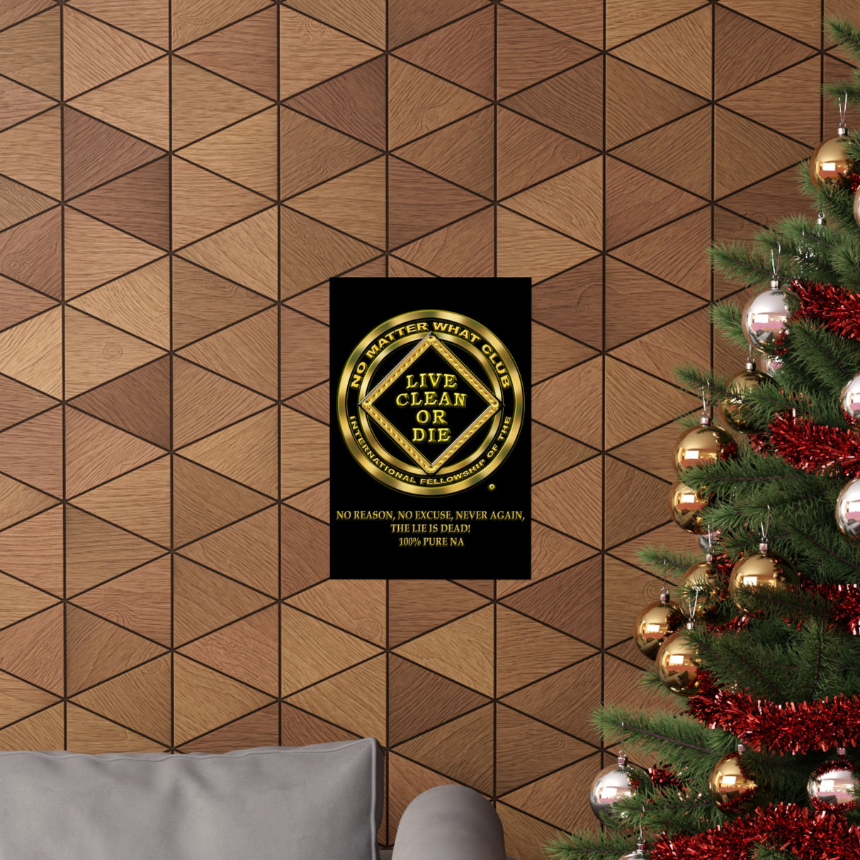 No Matter What Gold Vertical Posters