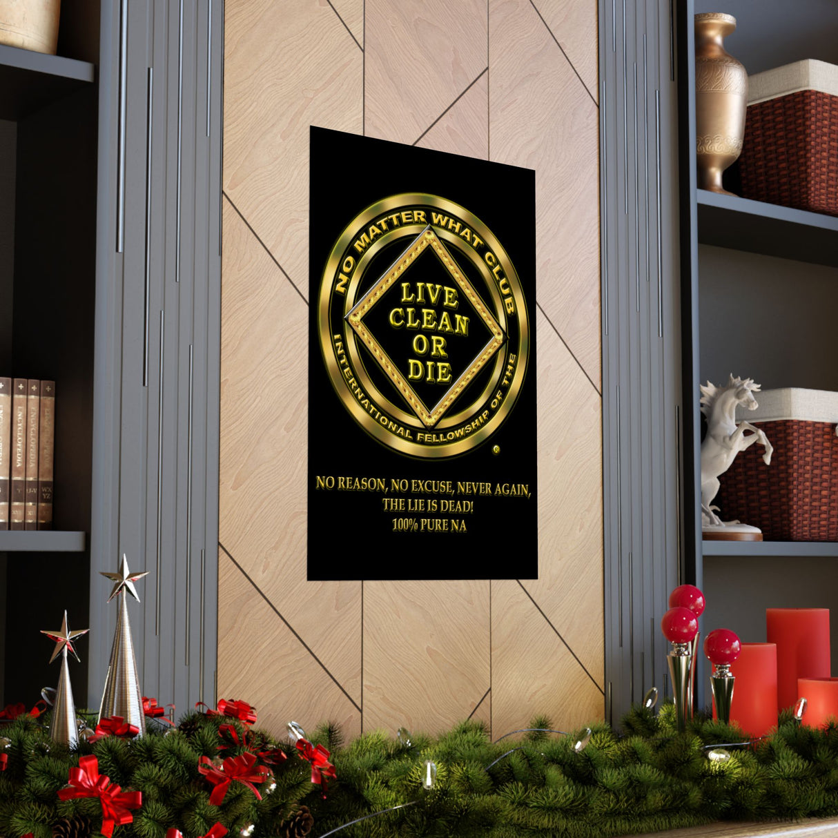 No Matter What Gold Vertical Posters