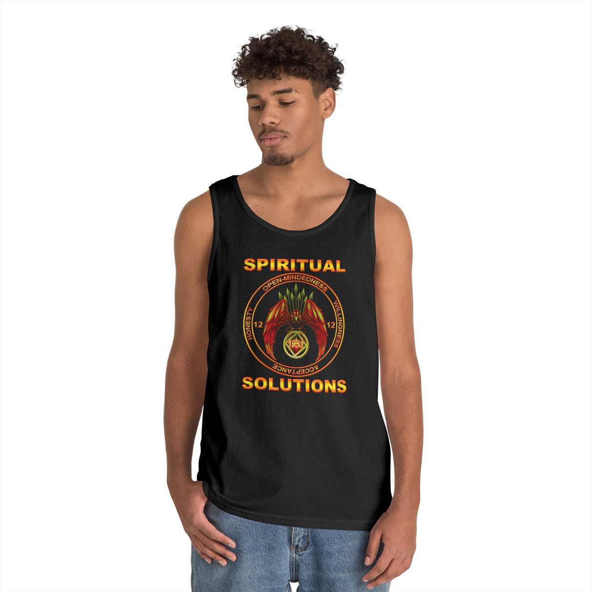 Spiritual Solutions V.2 NA dtg Tank Top