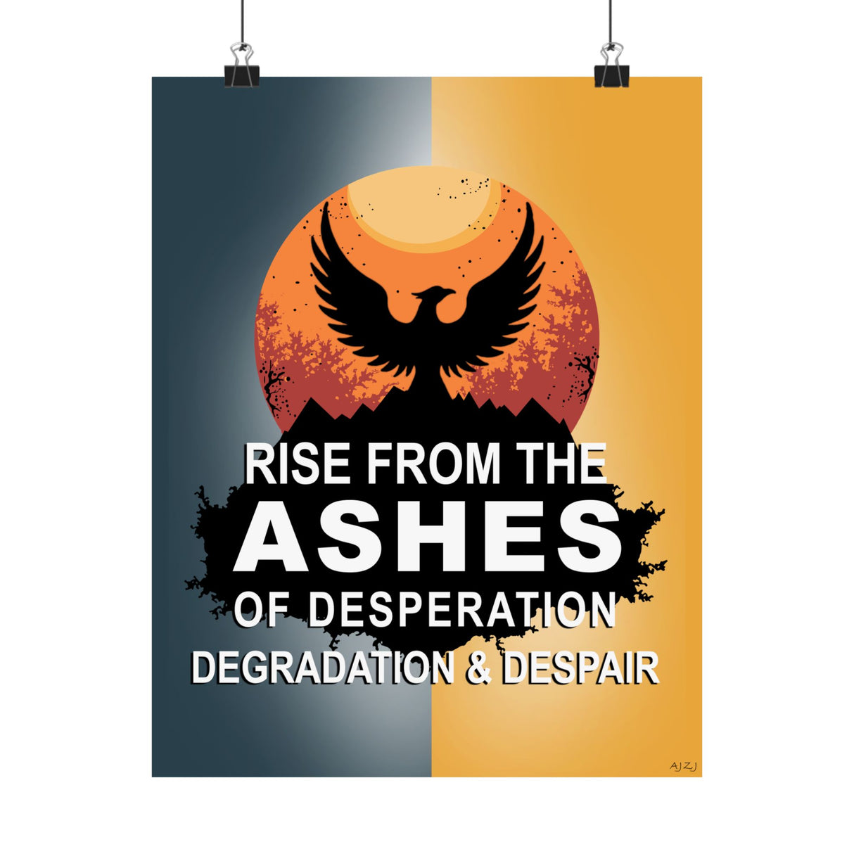 Rise Above V.1 Vertical Posters